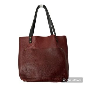 Portland Leather Goods new medium classic tote in nutmeg